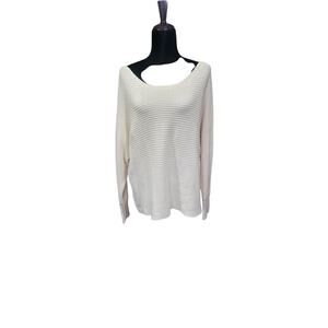 Beau & Tilly x Bar III Cream Knit Sweater